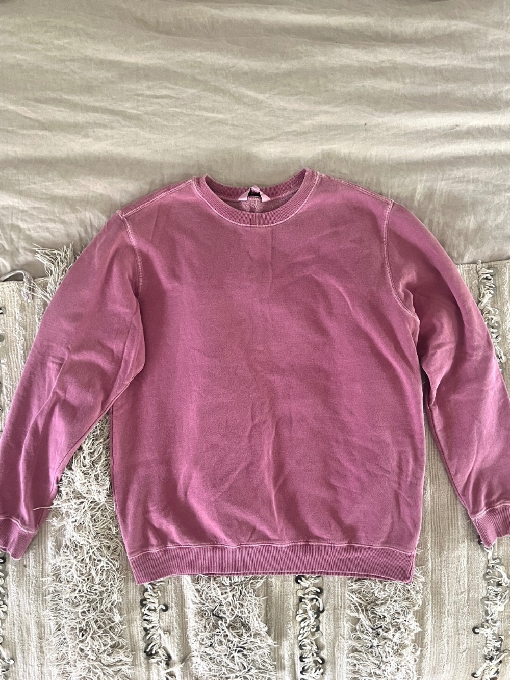 Vintage 90’s Crewneck Sweatshirt | Northern Reflections 100% Cotton Pink